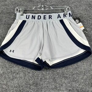Under Armour Shorts Womens Size Small‎ Gray Loose Fit Heat Gear New Gym Run